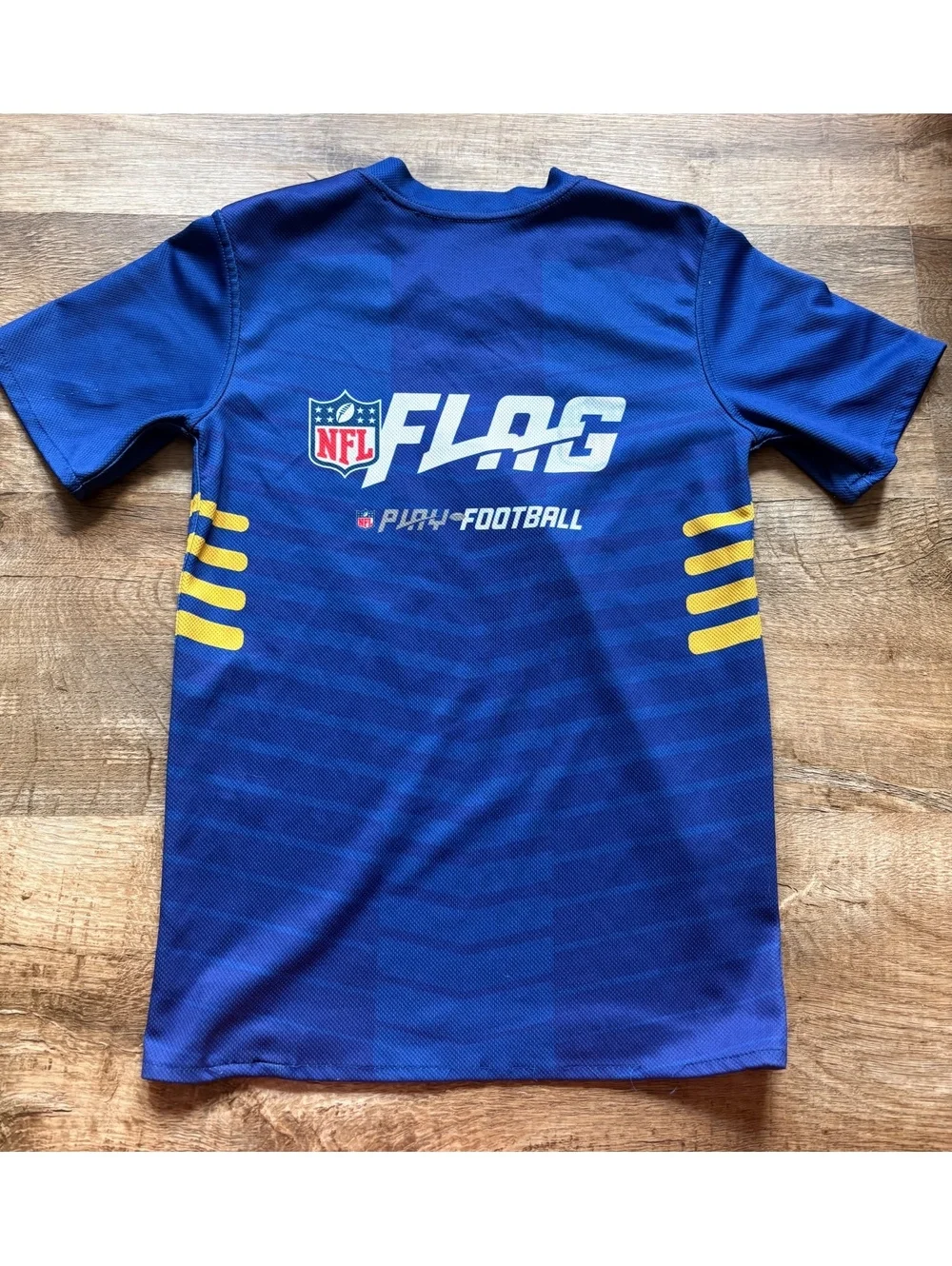 Youth Small Los Angeles Rams Reversable NFL Flag Football Jersey